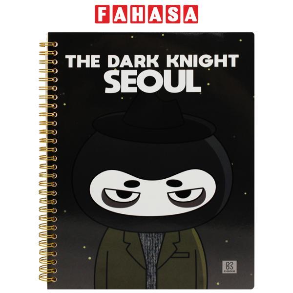 Sổ Lò Xo Design B5 - Kẻ Ngang - 80 Trang - Oxford D352B5-06 - The Dark Knight Seoul