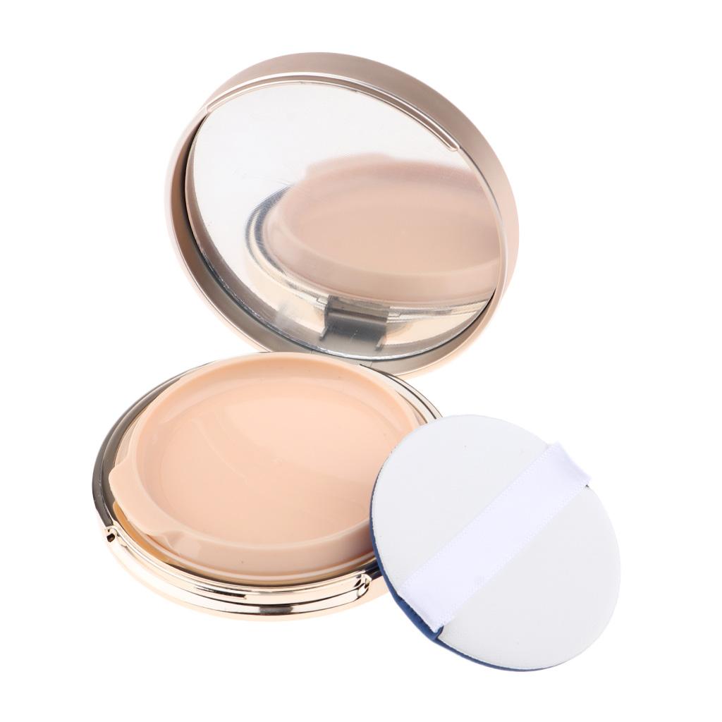 Makeup Tool Air Cushion BB CC Cream Foundation Empty Container & Vanity Mirror