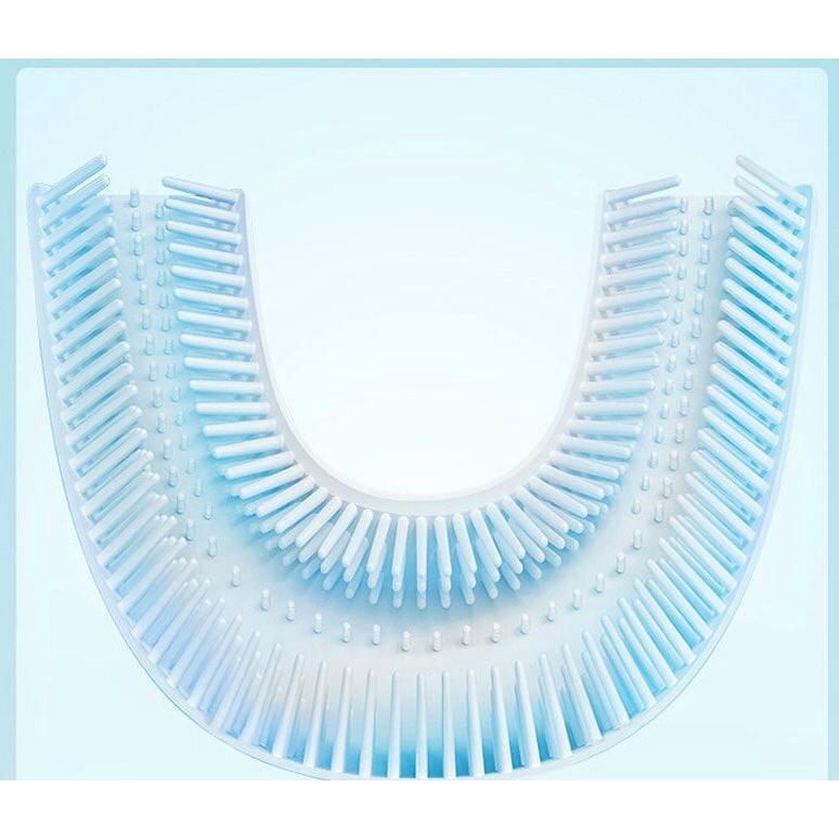 ComBo 2 Bàn Chải Đánh Răng Hình Chữ U Bằng Silicon Cho Bé, Bàn Chải Tập Đánh Răng Cho Bé Từ 2 Đến 6 Tuổi