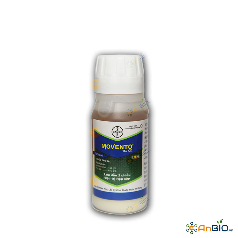 THUỐC TRỪ SÂU LƯU DẪN 2 CHIỀU MOVENTO 150-OD Chai 100ml