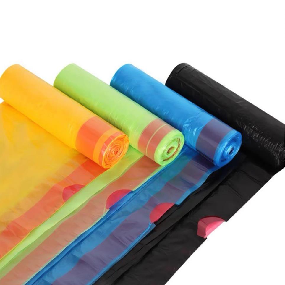 Sale !!! Túi Đựng Rác Tự Phân Huỷ Có Dây Rút - 45x50 Cm - 15 túi/Cuộn Shop Phúc Yến