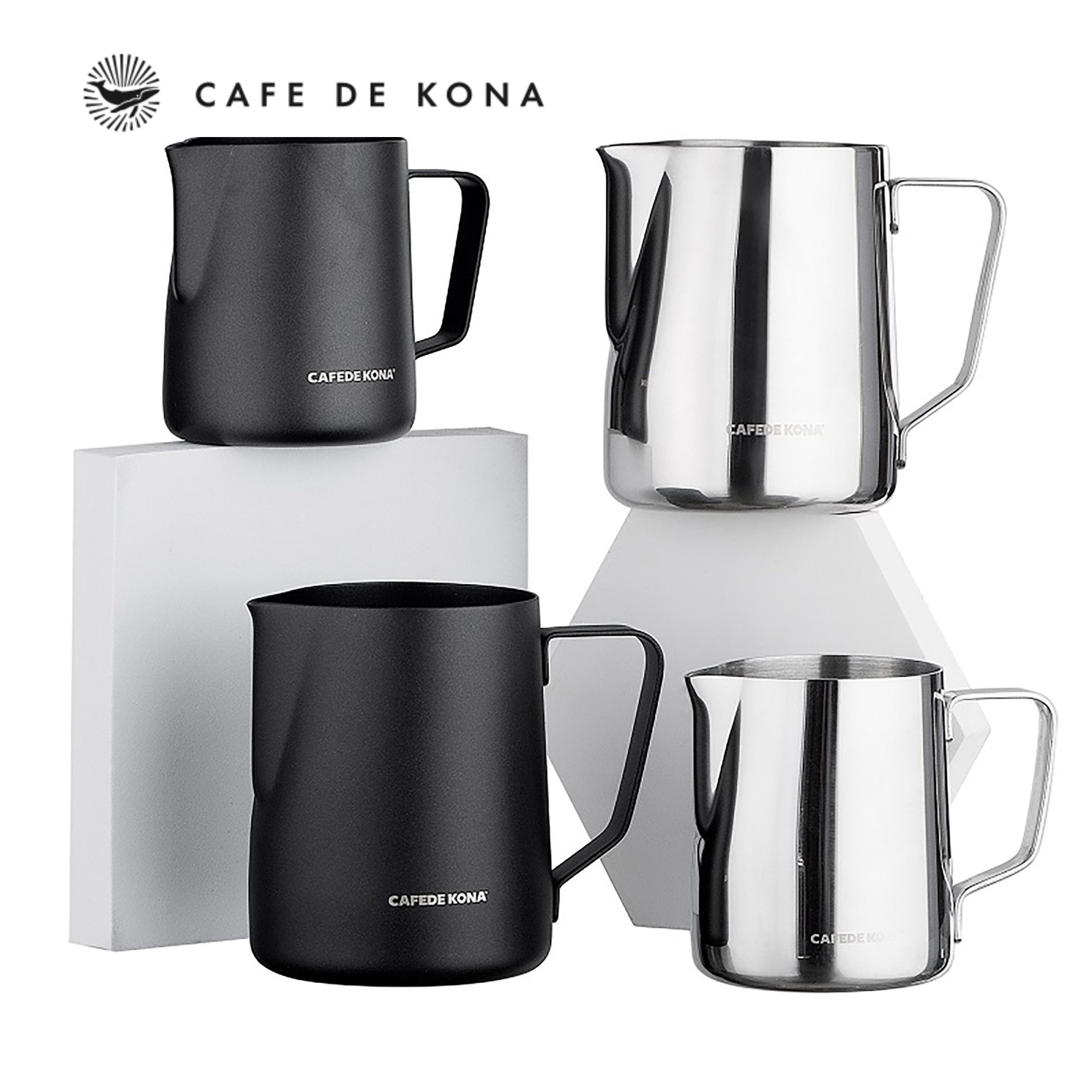 Ca đánh sữa cappuccino latte CAFE DE KONA