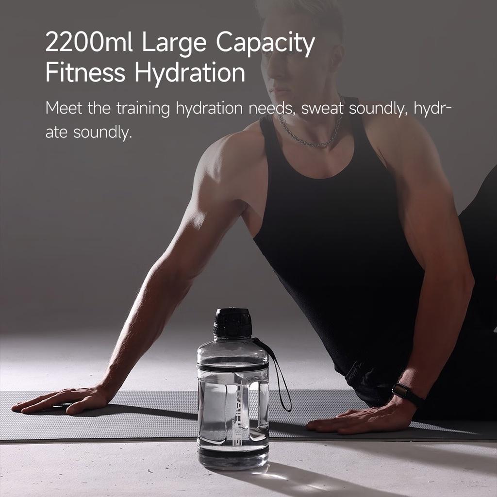 Bình Nước Thể Thao Xiaomi Youpin Quange Dung Tích Lớn 2200ML Tiện Dụng Cho Nam Và Nữ Hàng nhập khẩu