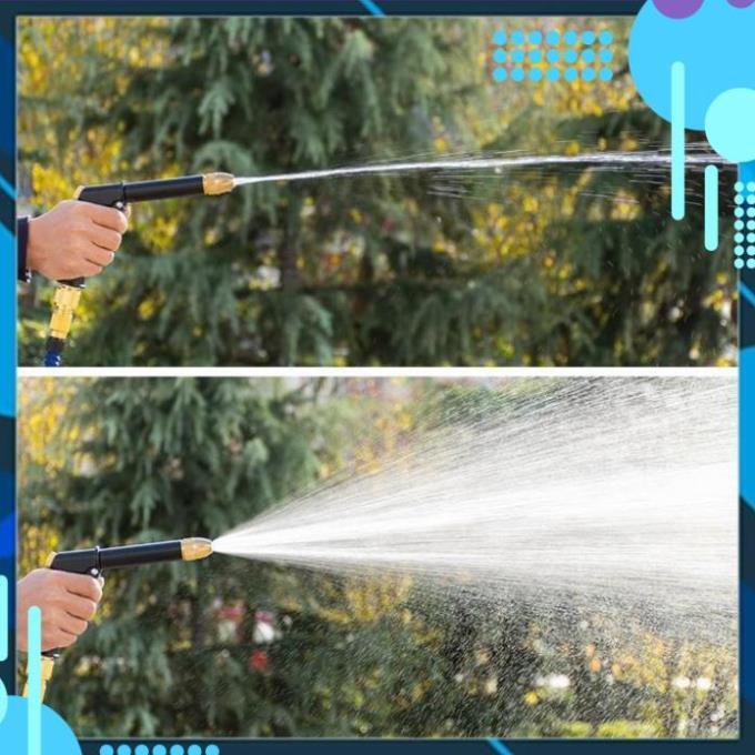 Bộ dây và vòi xịt tăng áp lực nước rửa xe tưới cây loại 7.5m 206733