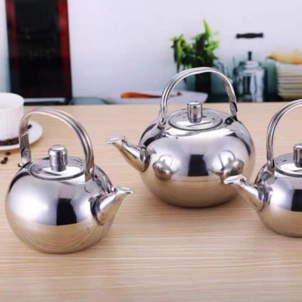 (Giá sale) Ấm đun từ cao cấp có lọc 3 cỡ 1 lit ,1,5 lit 2 lít