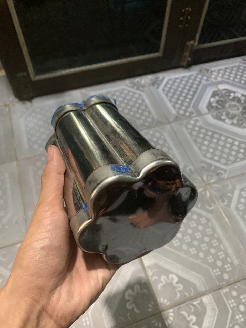 Khuôn Làm Giò Lụa Nắp Thụt Giò hoa 1000 gr Làm Giò Chả, Chả Lụa, Giò thủ Chuyên Nghiệp, Đảm Bảo An Toàn Vệ Sinh Thực Phẩm Cam Kết Xài Bền PVN4830