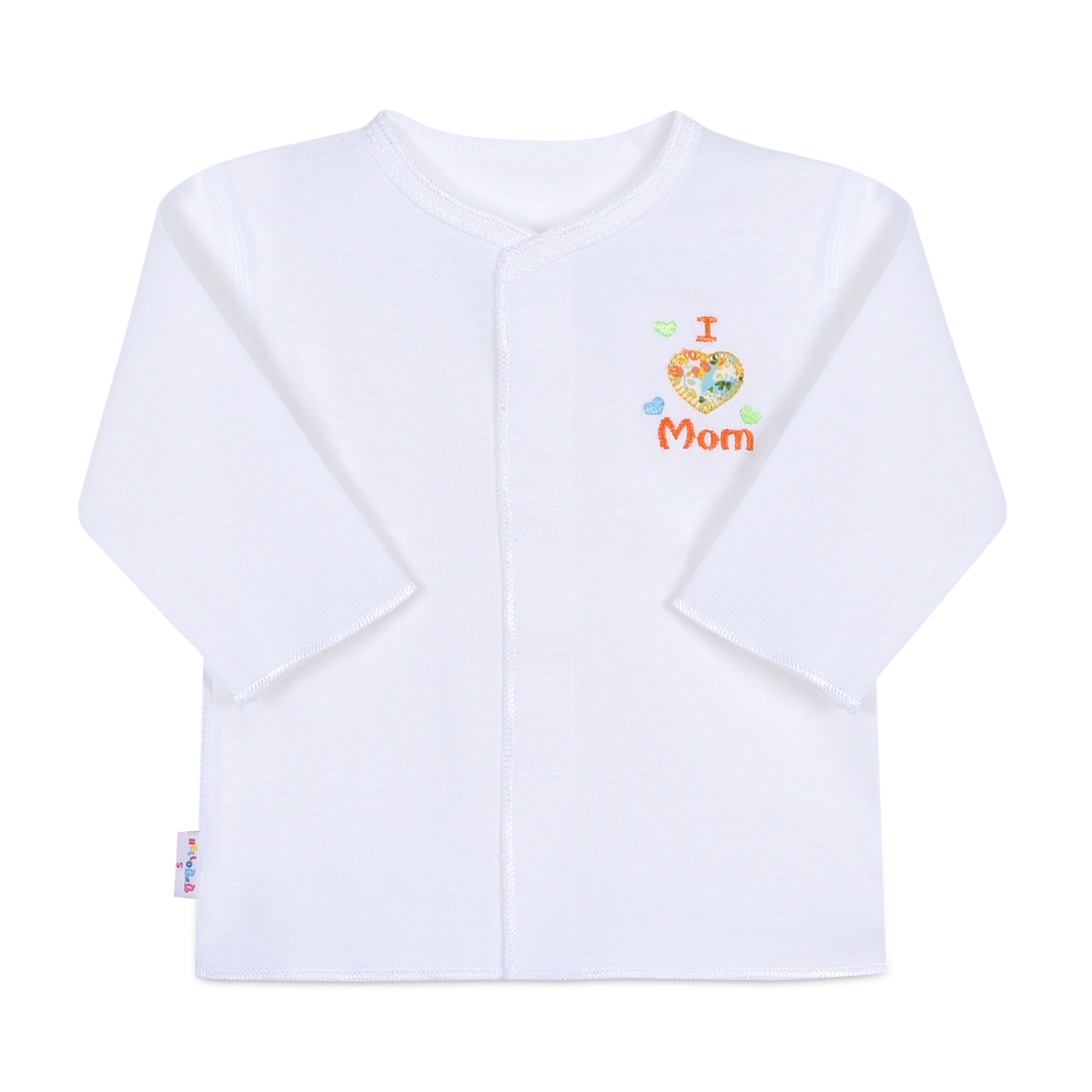 ÁO SƠ SINH CỔ TIM TAY DÀI 0159