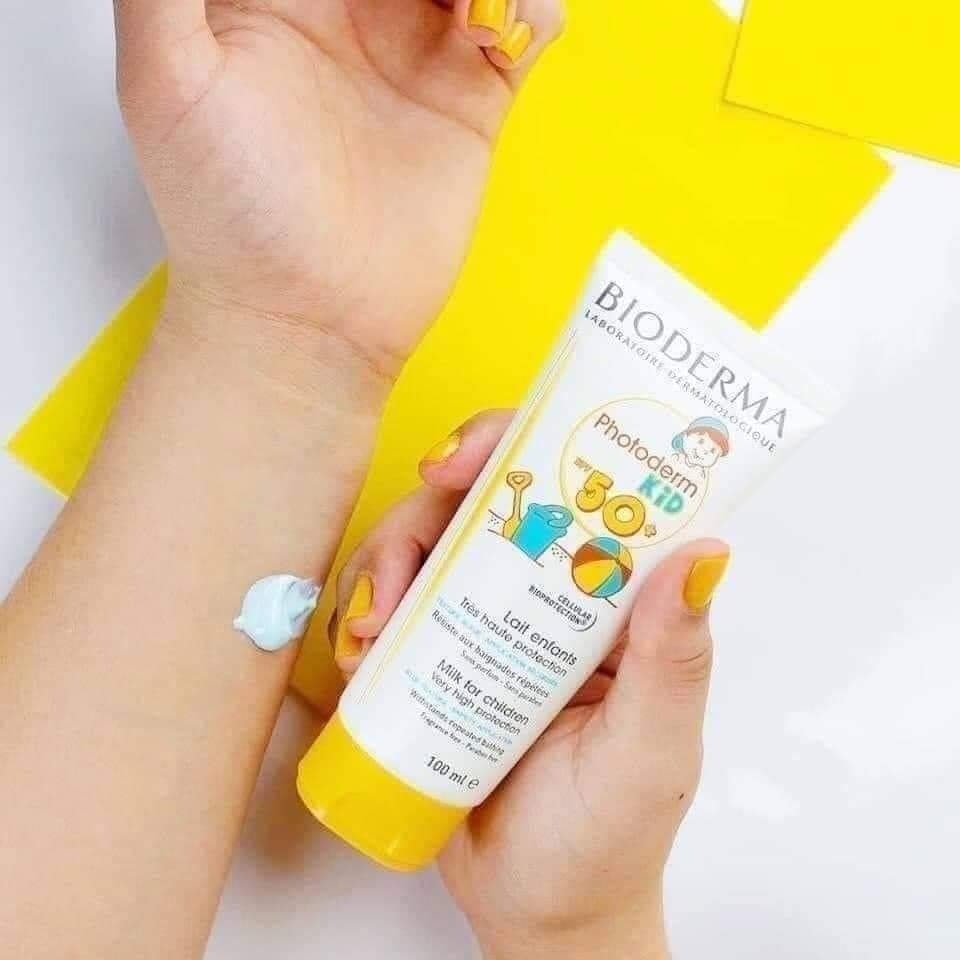 Kem Chống Nắng Bioderma Photoderm KID SPF 50+ 100ml( không có tem phụ- không xuất hóa đơn  )