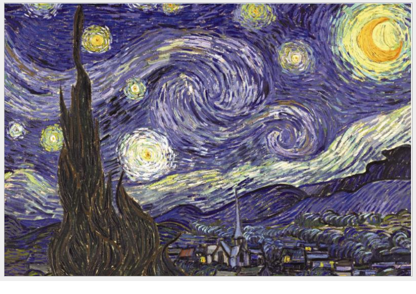 Tranh Ghép Hình 1000 Mảnh Nhựa Siêu Đẹp Kích Thước 52x38cm/Starry Night Van Gogh/Tranh 1000 Mảnh Van Gogh/Puzzle 1000 Mảnh Nhựa/Jigsaw Puzzle 1000 Pieces/Tranh 1000 Mảnh Phong Cảnh/Tranh Xếp Hình 1000 Mảnh Cho Bé