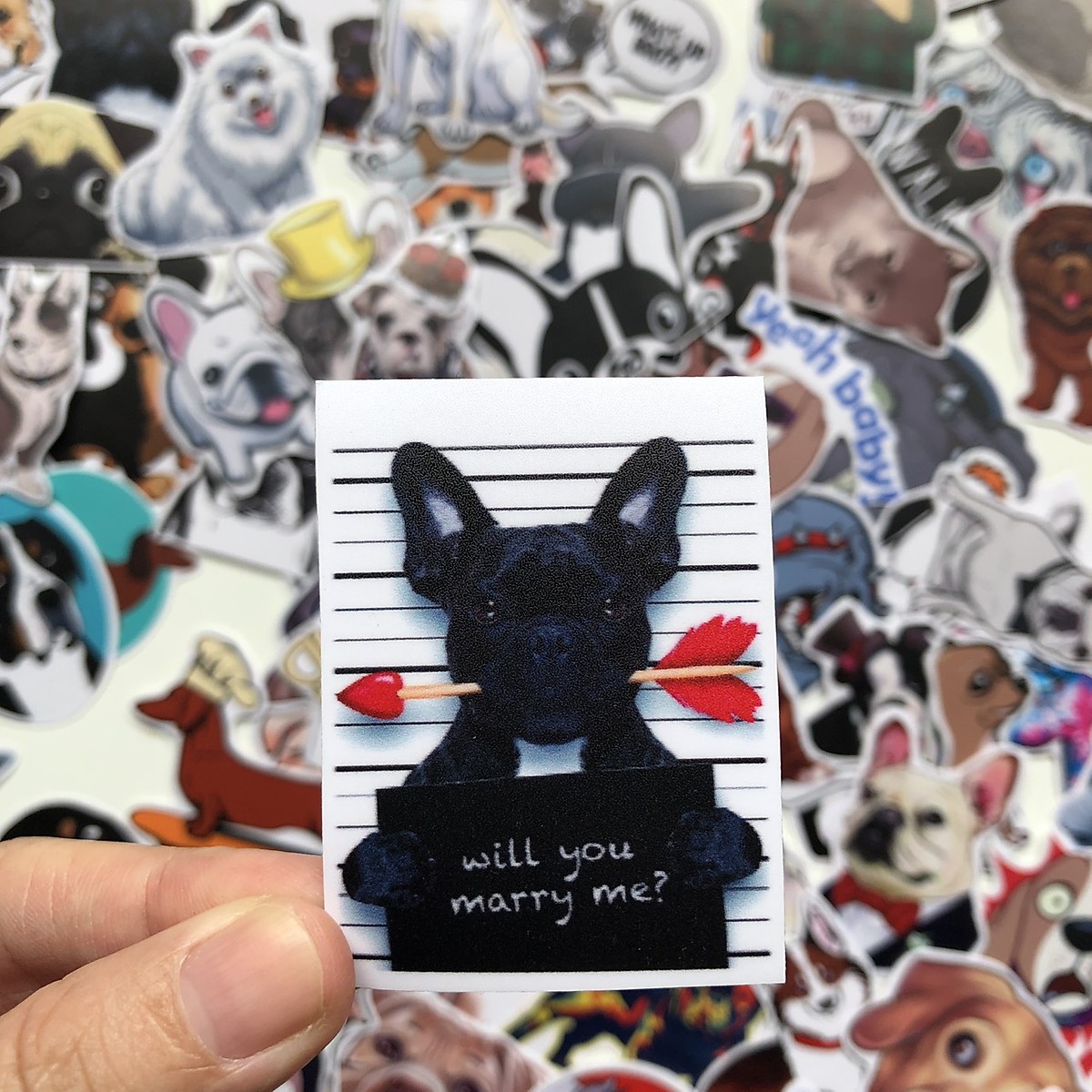 Bộ 20 Sticker Dog (2020) Hình Dán Chó Cún Con Dễ Thương Chống Nước Decal Chất Lượng Cao Trang Trí Va Ly Du Lịch Xe Đạp Xe Máy Xe Điện Motor Laptop Nón Bảo Hiểm Máy Tính Học Sinh Tủ Quần Áo Nắp Lưng Điện Thoại