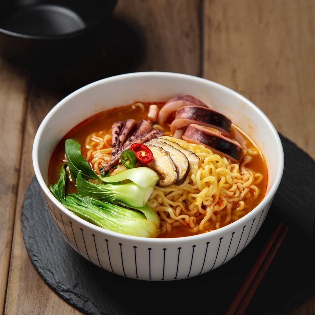 Mì Jin hải sản vị tôm & mực Ottogi 120g