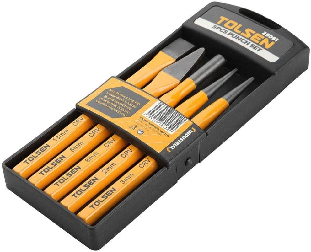 BỘ 5 ĐỤC DÙI TOLSEN 25091 - HÀNG CHÍNH HÃNG