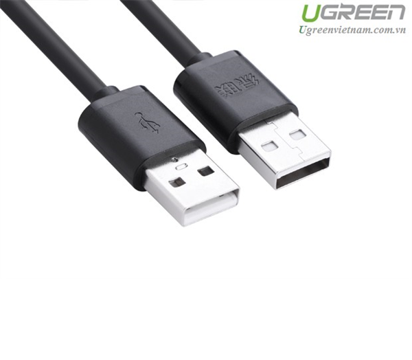 Cáp USB 2.0 2 đầu đực dài 0,25m Ugreen 10307 Hàng chính hãng