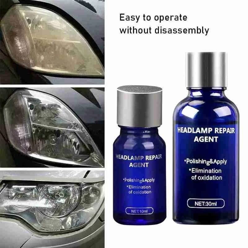 Bộ dung dịch phục hồi làm sáng bóng đèn pha xe ô tô 30ML Car Headlight Refurbishment