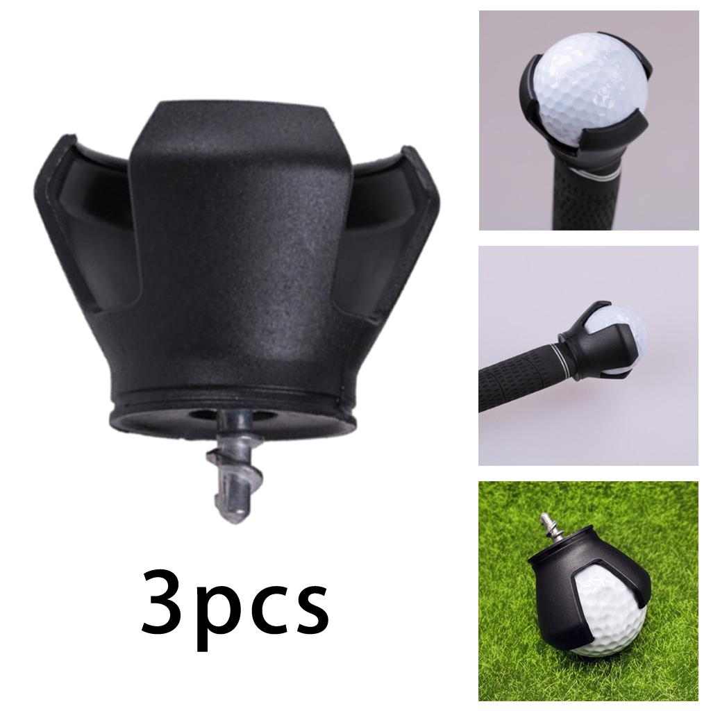 3pcs Golf Ball Pick Up Tool Retriever Grabber Claw Sucker Ball Picker Putter