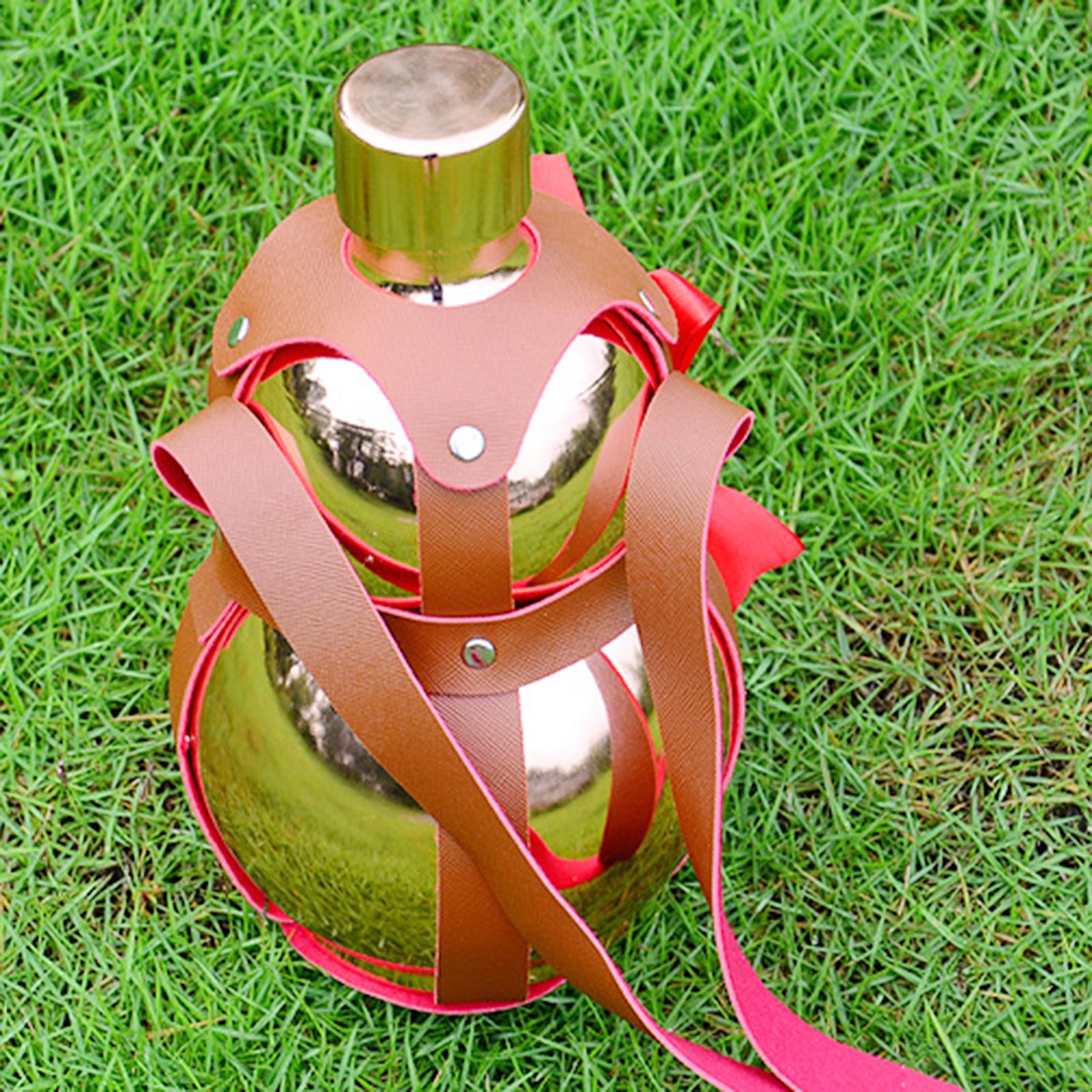 Hip Pot Gourd Bottle Large Capacity for Outdoor Gift