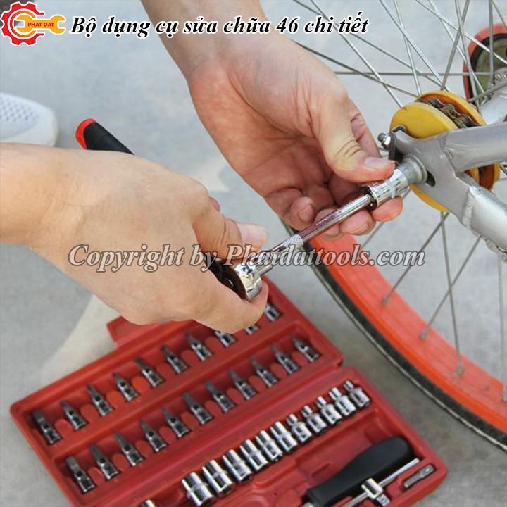 Bộ dụng cụ sửa chữa oto,xe máy 46 chi tiết CR-V