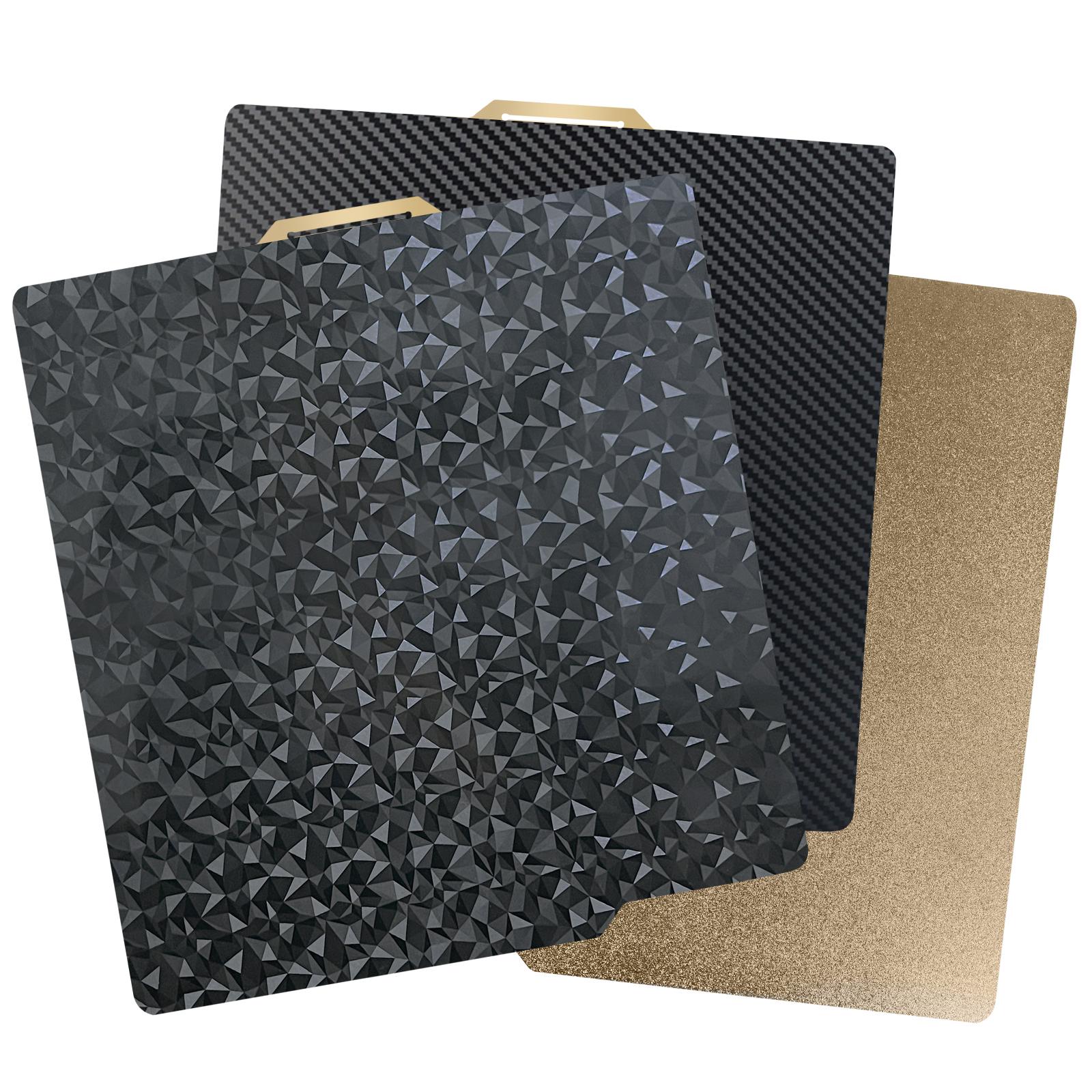 Đối với Bambu Lab X1 Build Tấm PEI PEO PEO 257X257mm Nâng cấp hai mặt Spring Steel Sheet mịn PEO PE PEI cho phòng thí nghiệm P1P