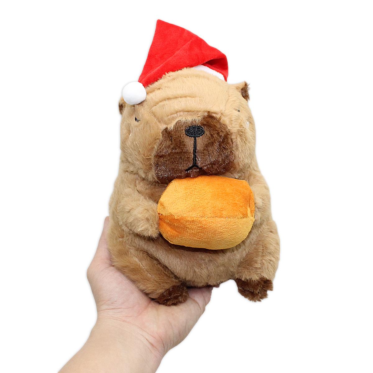 Thú Bông Capybara Noel 20 cm - Nuan Nuan 698201