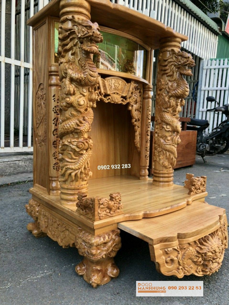 Bàn thờ ông địa 81 x 1m17