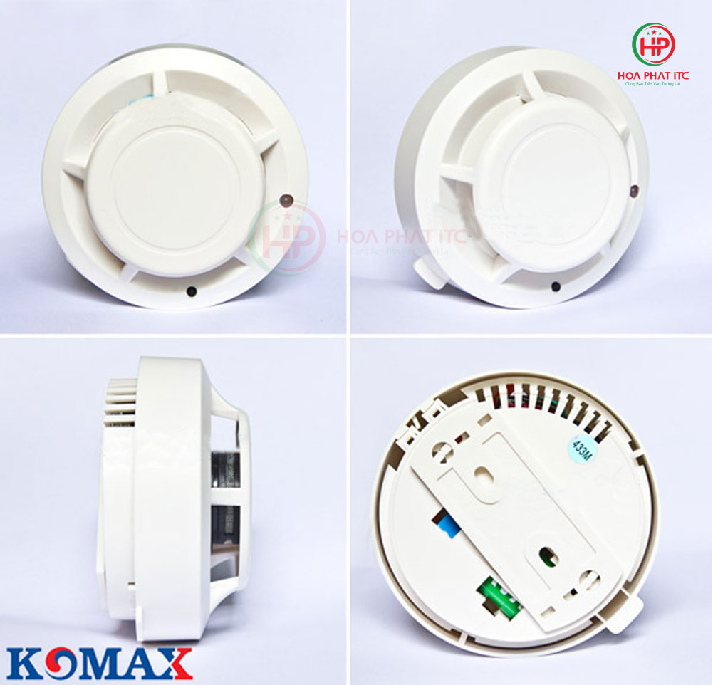 Đầu dò báo khói không dây Komax KM-S52W