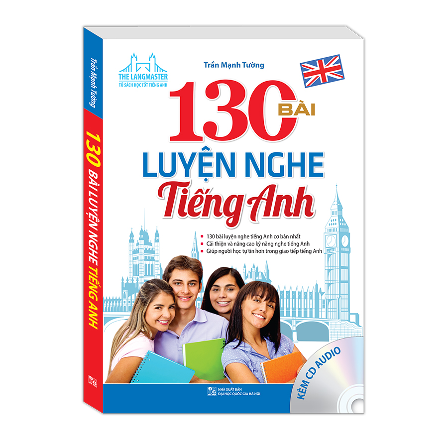 The Langmaster - 130 Bài Luyện Nghe Tiếng Anh (Kèm Cd Audio)