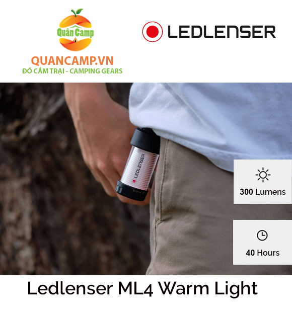 Đèn pin cắm trại Led Lenser ML4 300 lumens