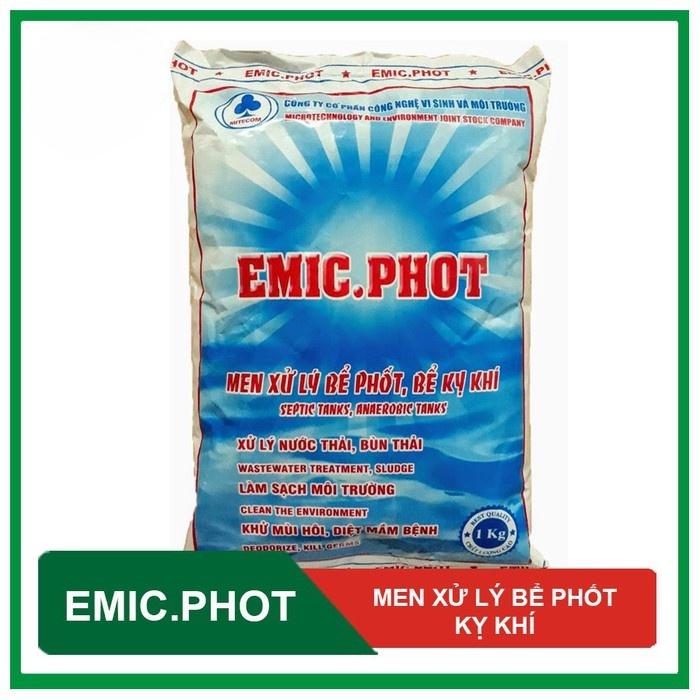 Men xử lý bể phốt, bể kị khí EMIC.PHOT 1kg