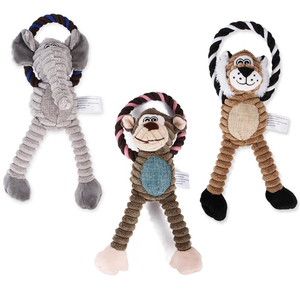 Dog Chew Teeth Cleaning Sound Toys Interactive Toys For Dog Puppy