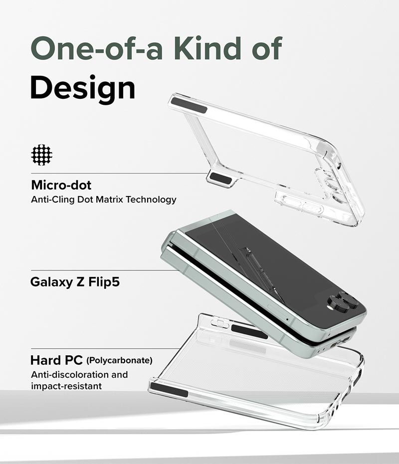 Ốp lưng dành cho Samsung Galaxy Z Flip 5 RINGKE Slim_ Hàng Chính Hãng