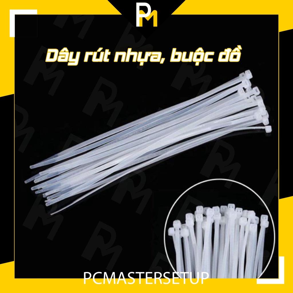 Combo 5 dây rút nhựa 15cm dùng đi dây gọn gàng, buộc đồ đạc