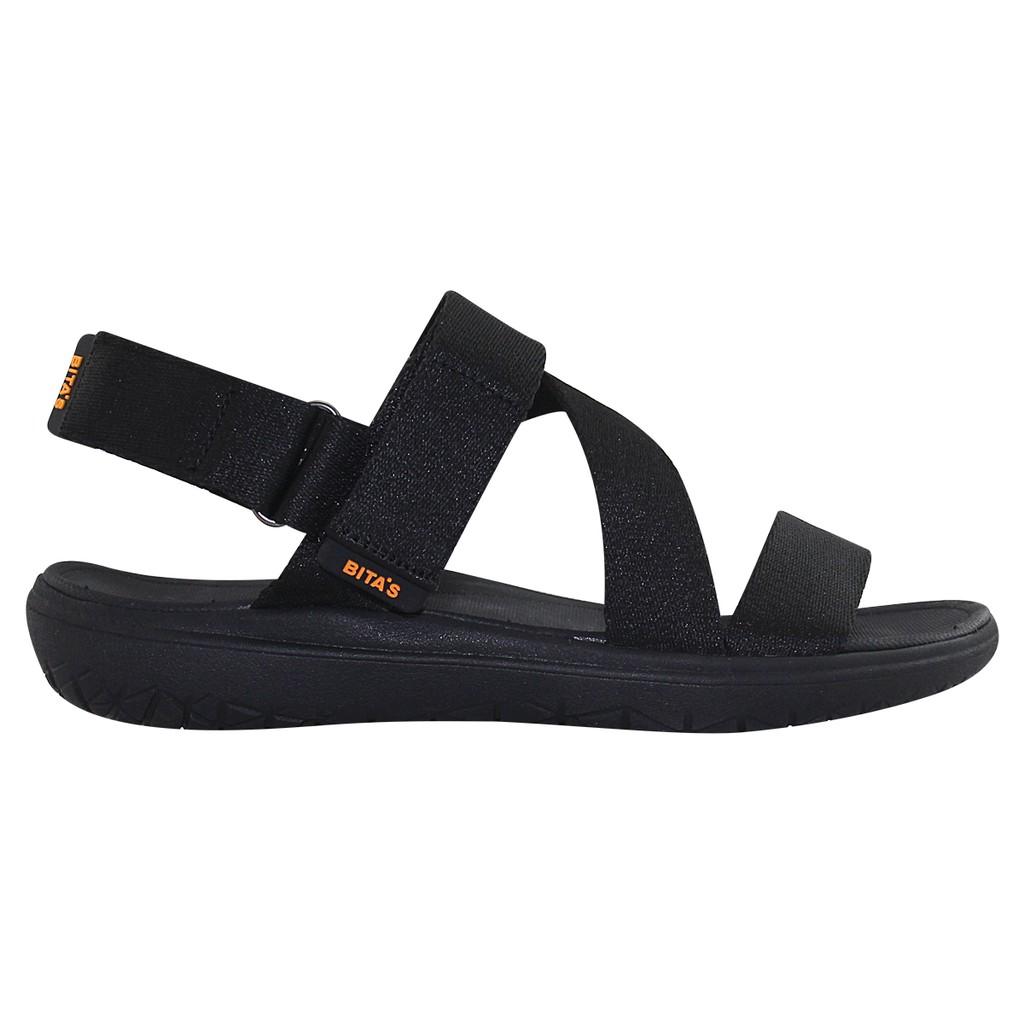 Sandal Bita's nữ SYN.233 (Đen + Đỏ + Navy)