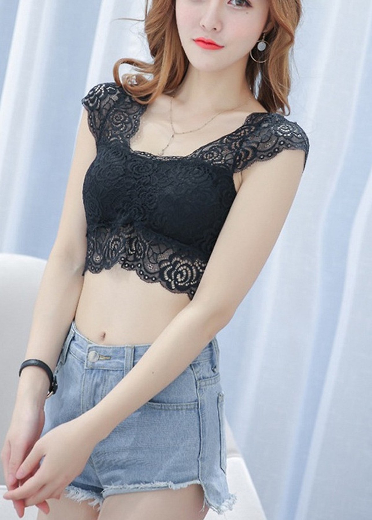 Áo bra ren có đệm ngực