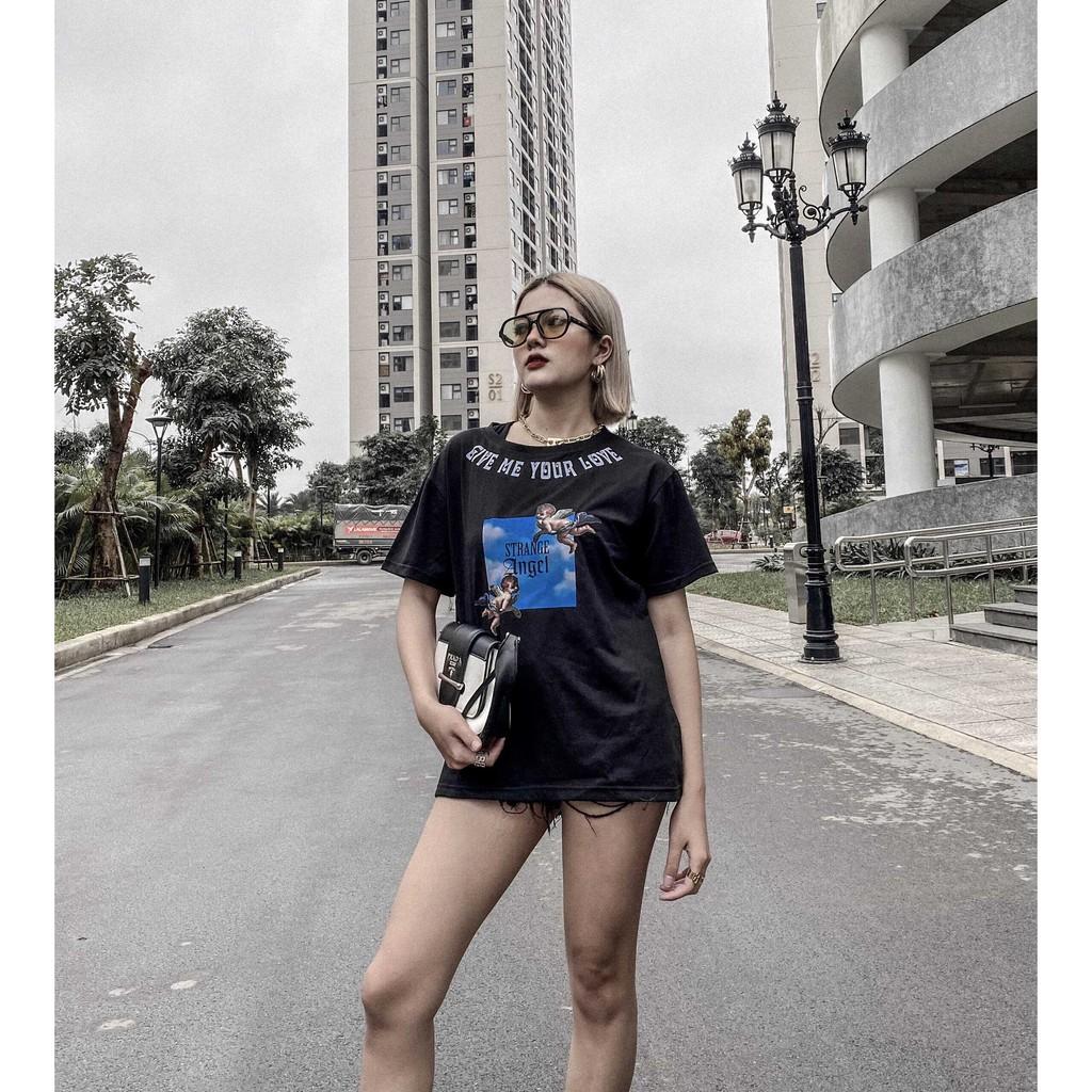 Áo Phông Rộng Dáng Unisex Cho Cả Nam Và Nữ