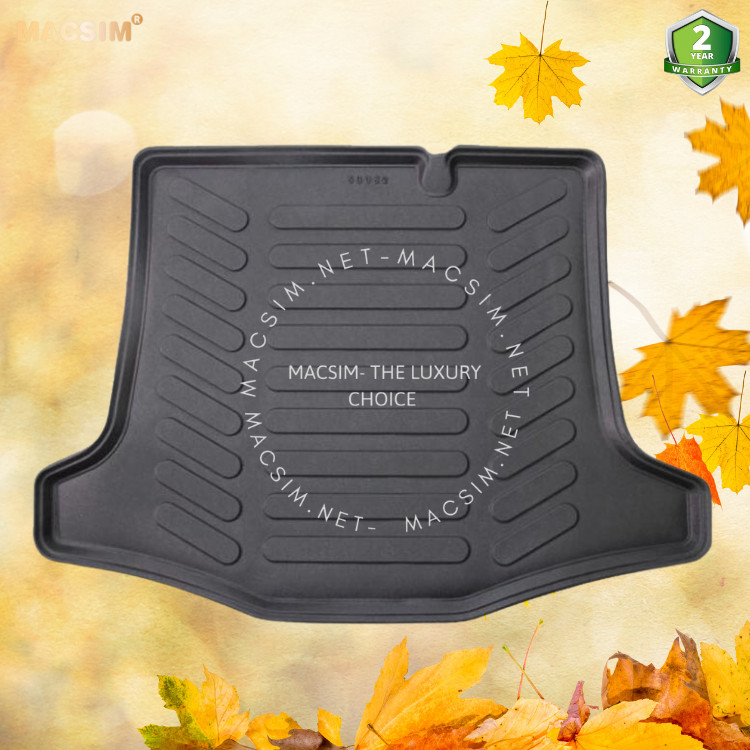 Thảm lót cốp ô tô nhựa TPU Ford Focus 2 Sedan 2005-2011 Nhãn hiệu Macsim