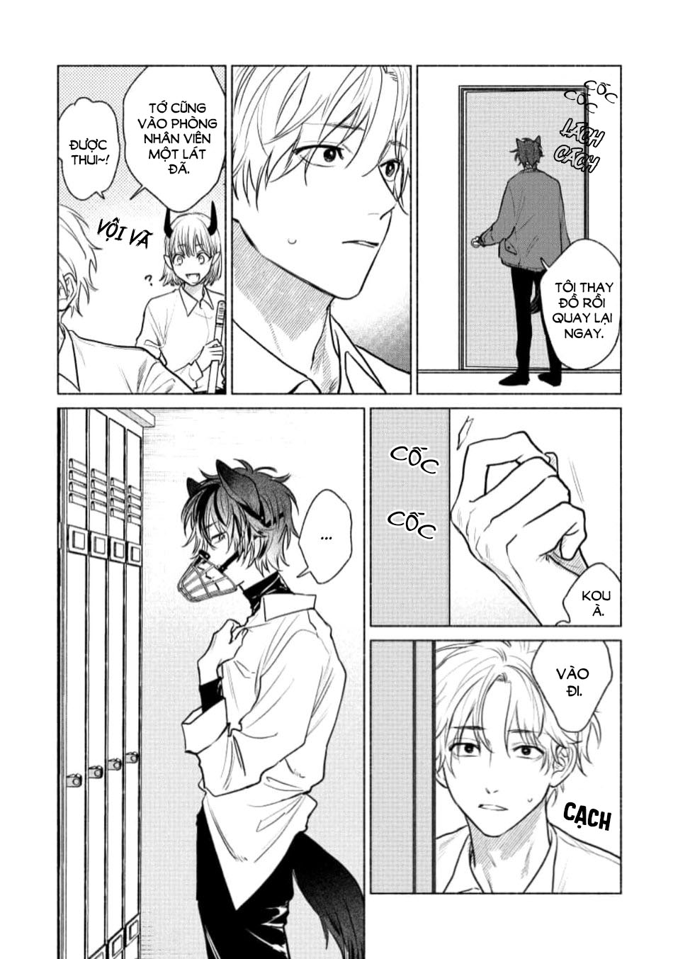 yêu đương mãnh liệt với cậu cún dữ dằn chapter 2 14