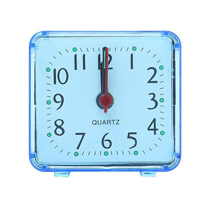 Travel Alarm Clock Analog Alarm Silent Non Ticking Ascending Beep Sounds Silent No Ticking Lighted On Demand Snooze Gentle Wake