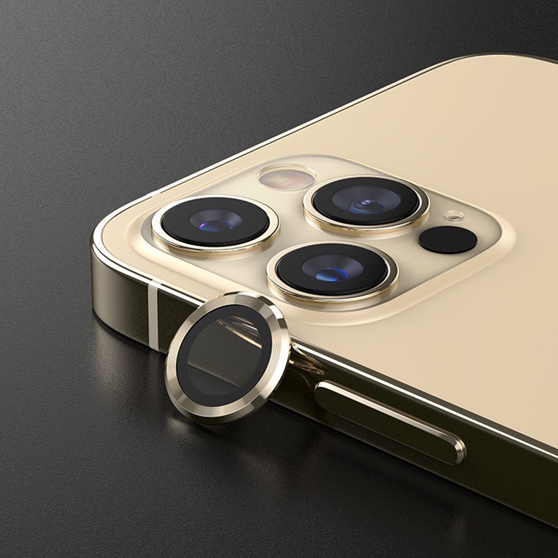 Bộ 3 dán bảo vệ camera iPhone 12 Pro Max dán từng mắt camera