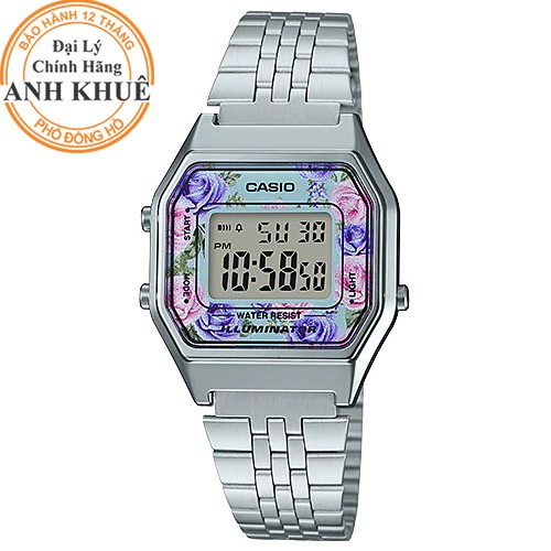 Đồng hồ nữ dây kim loại Casio LA680WA-2CDF