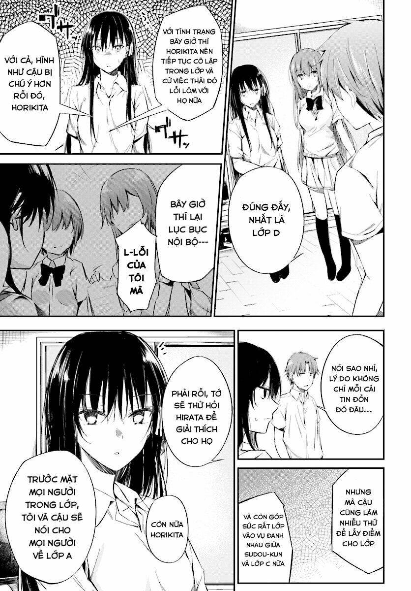 chào mừng đến với lớp học thượng đẳng: √horikita chapter 9 11