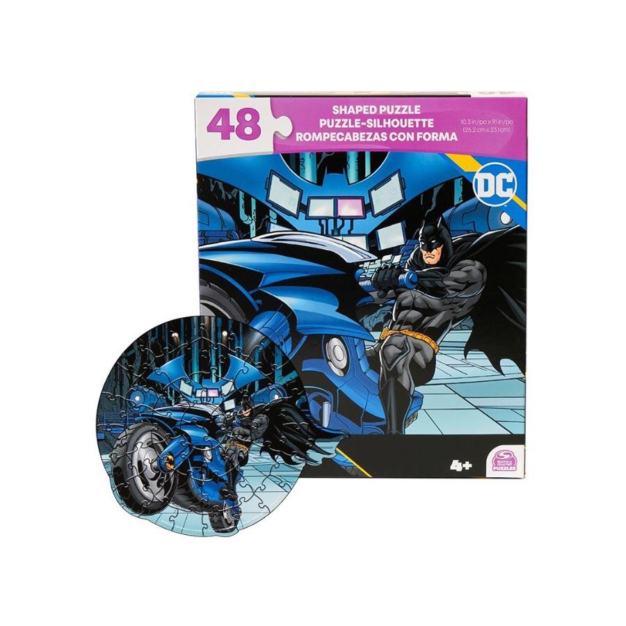 Đồ Chơi Bộ Xếp Hình 48 Miếng Theo Shape - Batman SPIN GAMES 20146873