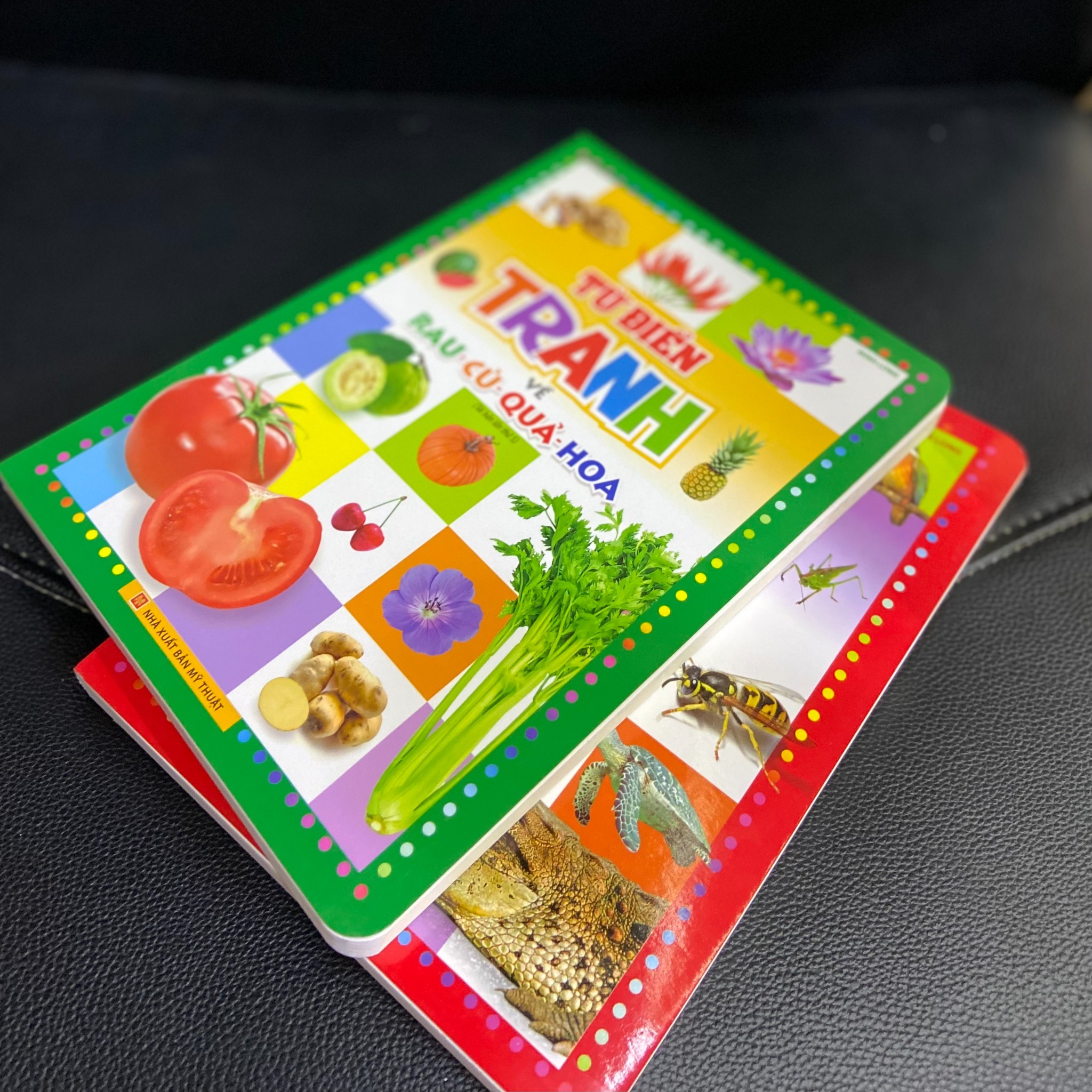 Sách: Từ Điển Tranh Về Rau - Củ - Quả - Hoa