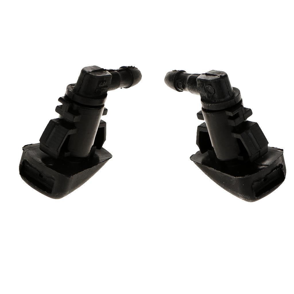 1 Pair Auto Car Windshield Wiper Washer Spray Nozzle