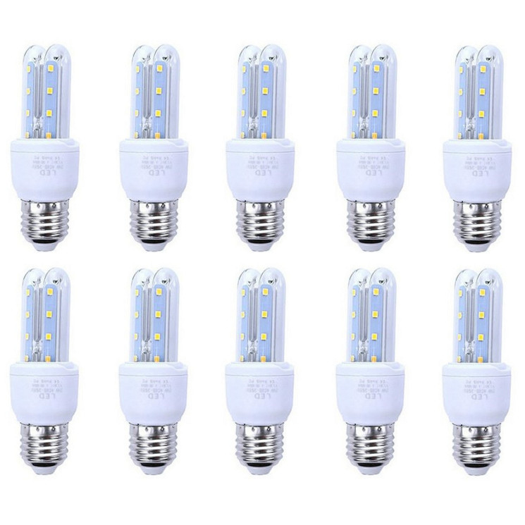 Bộ 10 bóng đèn led chữ U 5w sáng bền đẹp