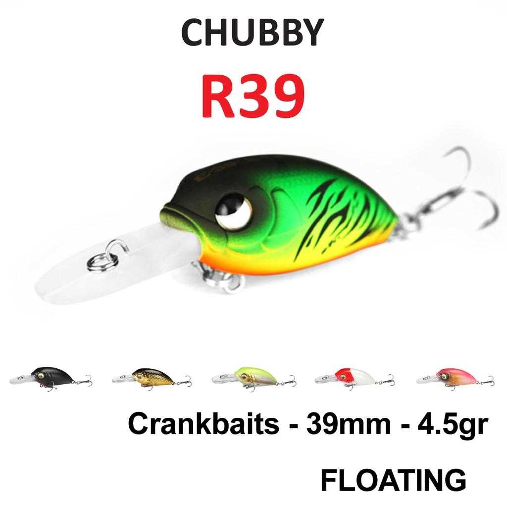 MỒI CHUBBY E39 - MỒI CÂU LURE UL CHUYÊN CÁ TRÁP,CHẼM,LÓC ,MÚ HỒNG