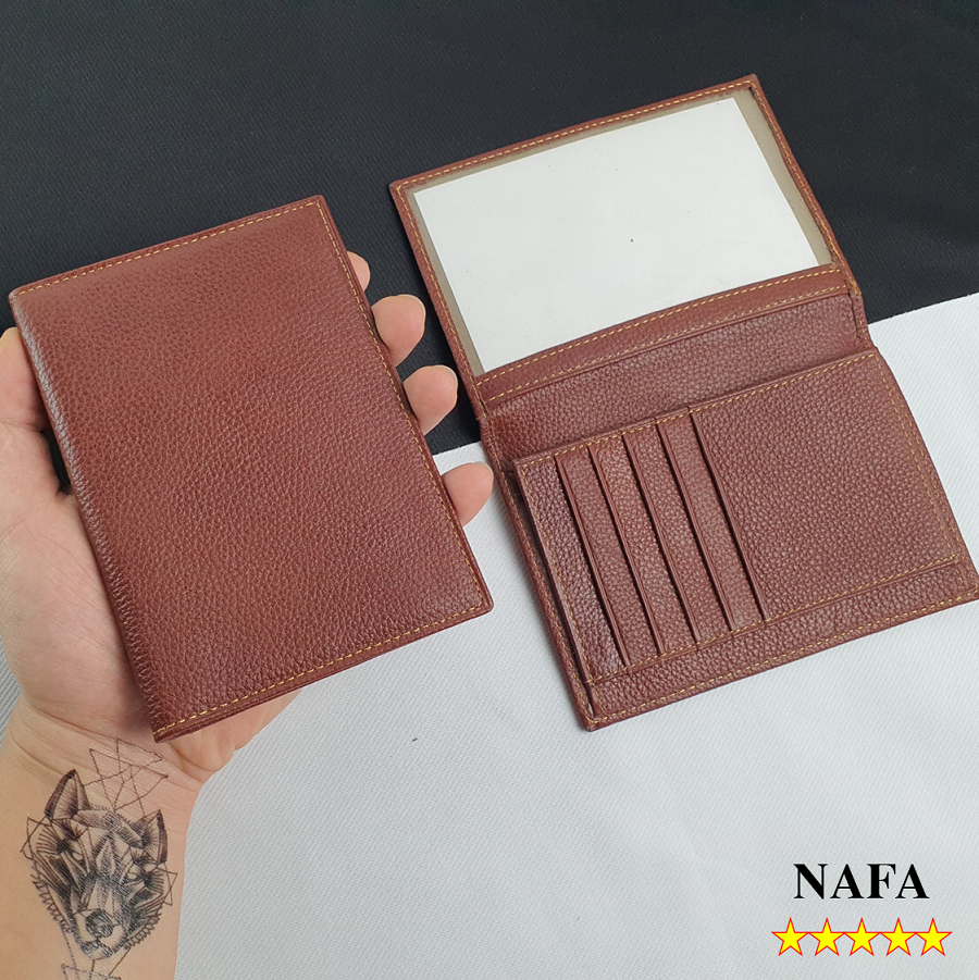Ví đựng hộ chiếu da Togo cao cấp NAFA WL108 thời trang chính hãng sang trọng - BH 3 năm