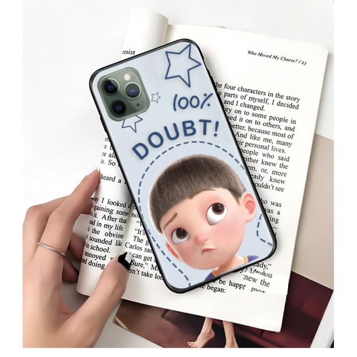 Ốp điện thoại dành cho iphone ICASE viền nhám búp bê baby chống xước camera 6s/6plus/6splus/7/8/7plus/8plus/x/xs/xsmax/11/11promax