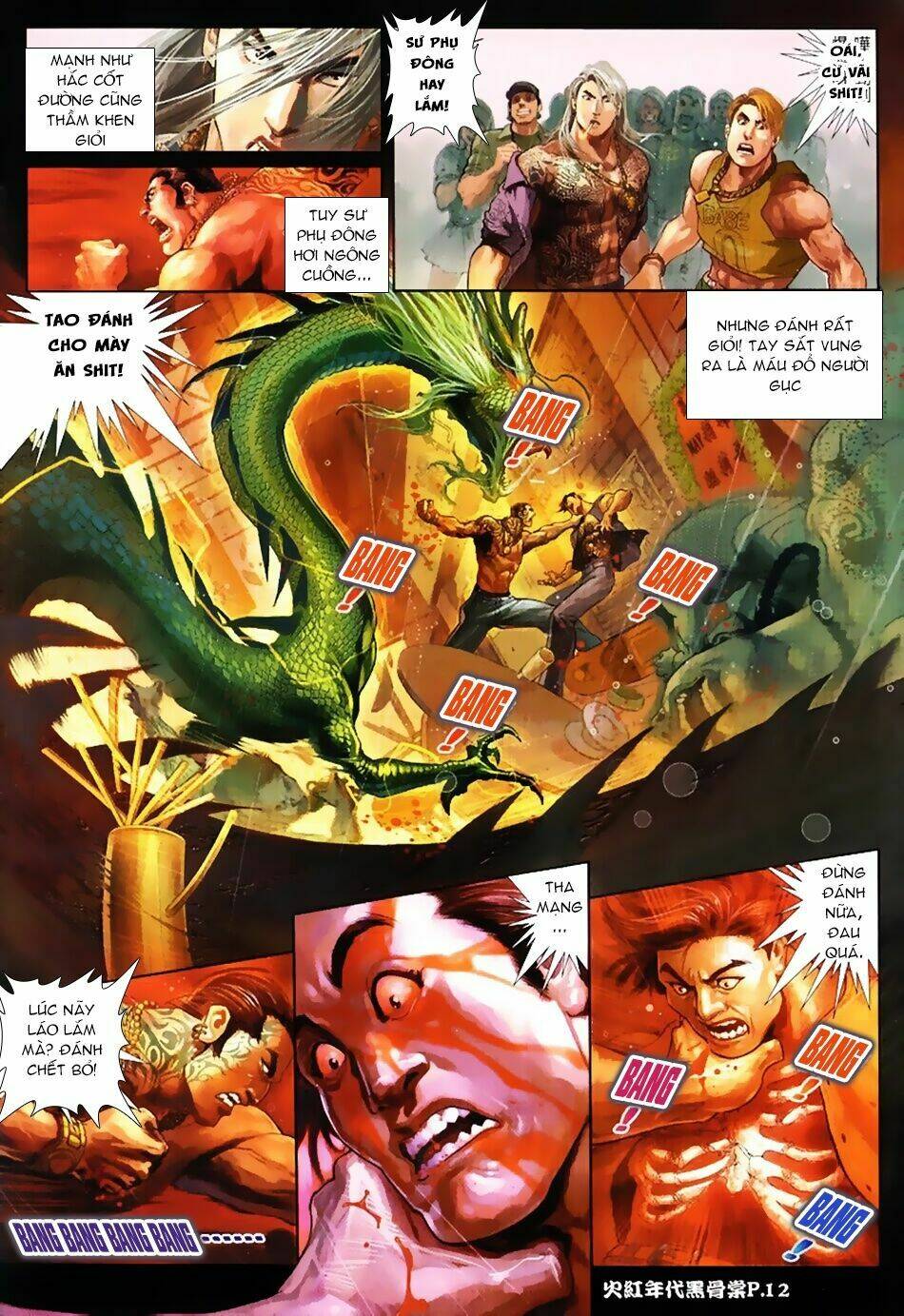 hỏa hồng niên đại hắc cốt đường chapter 7 10