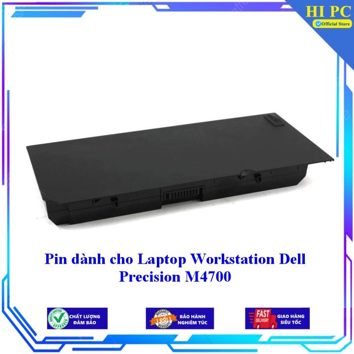 Pin dành cho Laptop Workstation Dell Precision M4700 - Hàng Nhập Khẩu