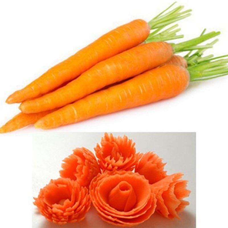 Khuôn Xoáy hoa cà rốt, dụng cụ tạo hoa rau củ bằng inox